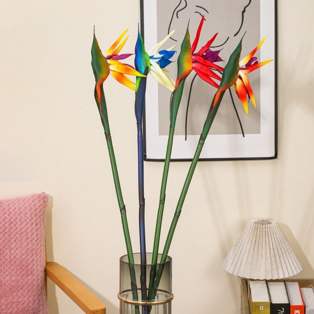 New Long Stem Artificial Bird  - đánh giá và giá Bird Paradise Strelitzia