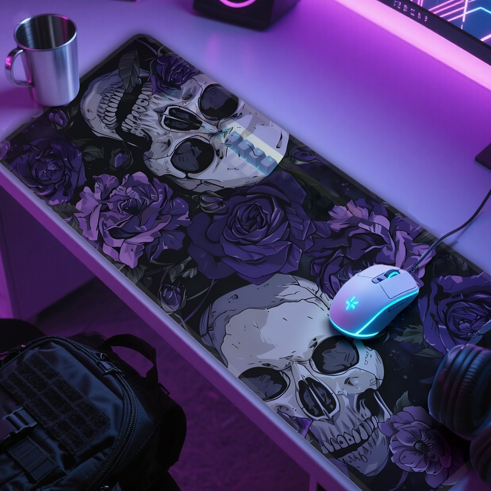 Gothic Skull and Purple Flower - đánh giá và giá Tradescantia Purple